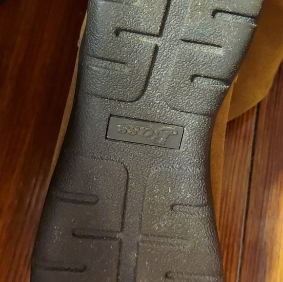 Bass "Grove" Women's Shearling style Suede Boots-8M-Chestnut - Picture 10 of 10